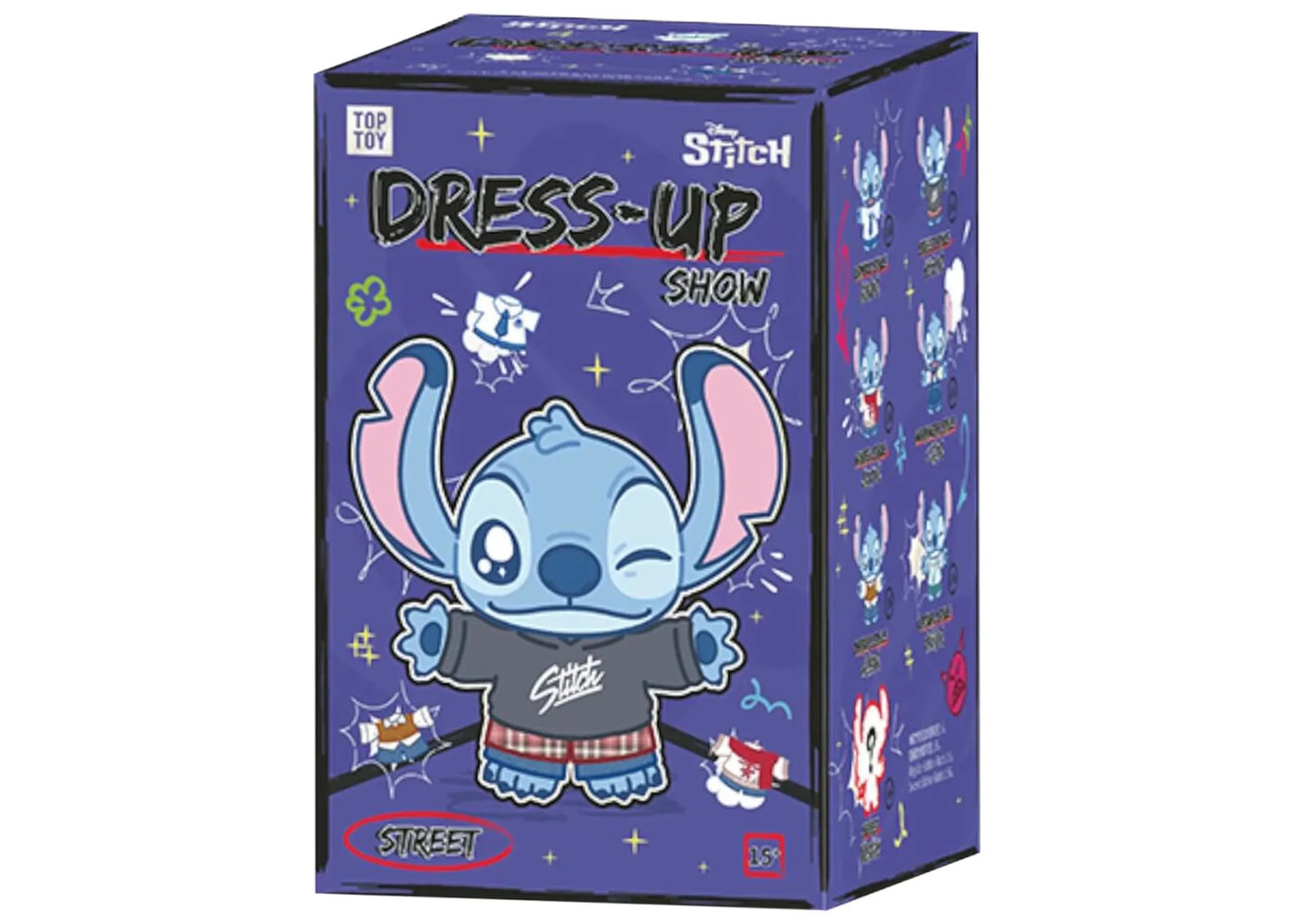 Miniso Top Toy Disney Stitch Dress Up Show Blind Box