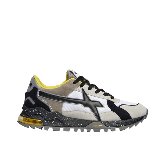 W6YZ Just Say Wizz Breeze 3-M Trainers White Black Taupe W6YZ