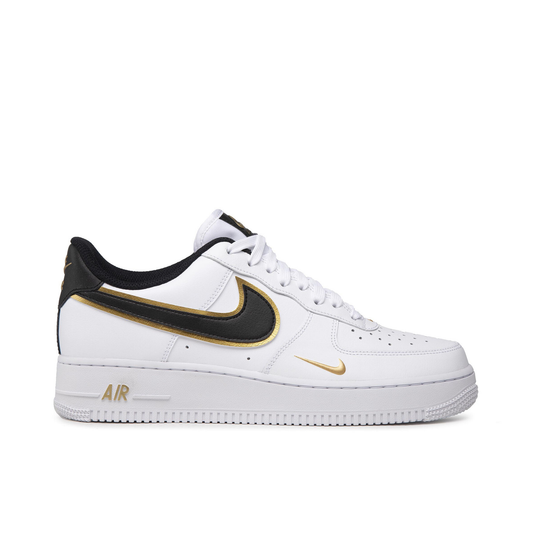 Nike Air Force 1 Low '07 LV8 Double Swoosh White Metallic Gold Nike
