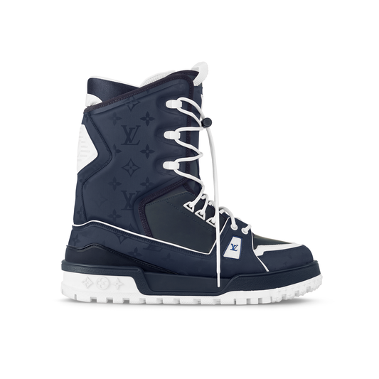Louis Vuitton LV Trainers Snow Boots Marine Blue Navy Louis Vuitton