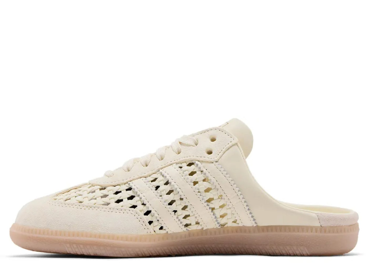 adidas Samba Mule Woven Basketweave Cream White (Women's)