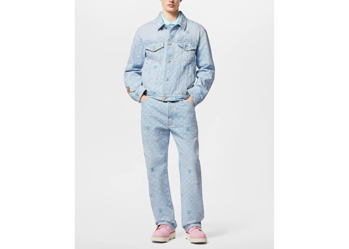 Louis Vuitton by Tyler, the Creator Monogram Denim Pants Washed Indigo