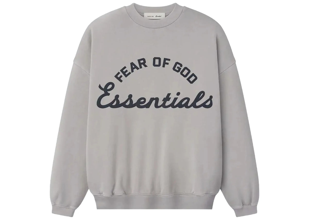 Fear of God Essentials 90's Crewneck Sweatshirt Faded Seal