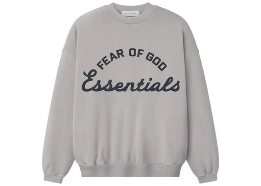 Fear of God Essentials 90's Crewneck Sweatshirt Faded Seal