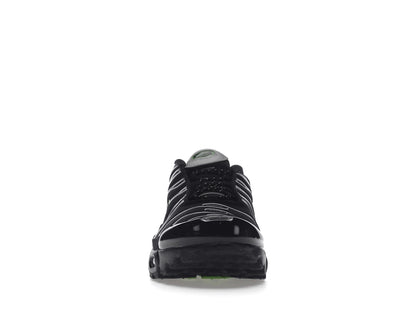 Nike Air Max Plus Black Green Strike Metallic Silver (GS)