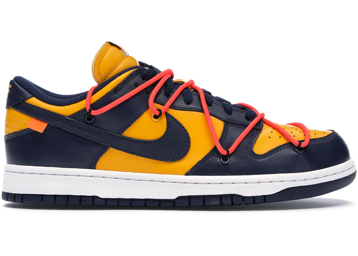 Nike Dunk Low Off-White University Gold Navy