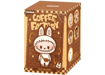 Pop Mart Labubu Coffee Factory Series Plush Pendant