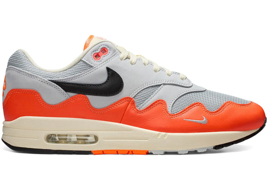 Nike Air Max 1 Patta Waves Hyper Crimson Pure Platinum Grey