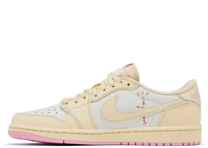 Jordan 1 Retro Low OG SP Travis Scott Shy Pink