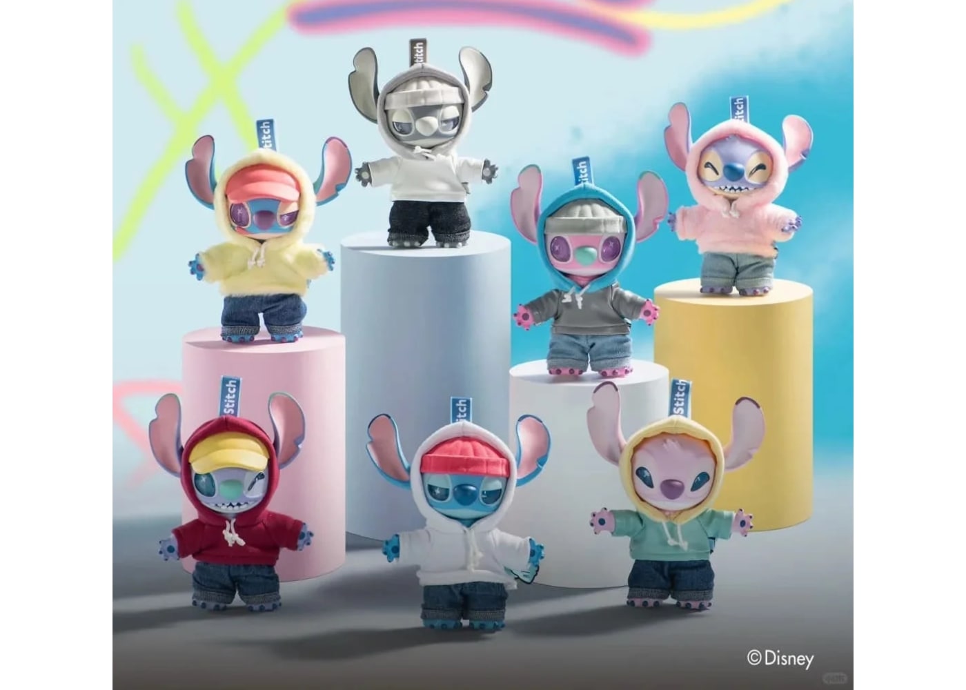 Miniso Disney Stitch Gen Z Street Blind Box
