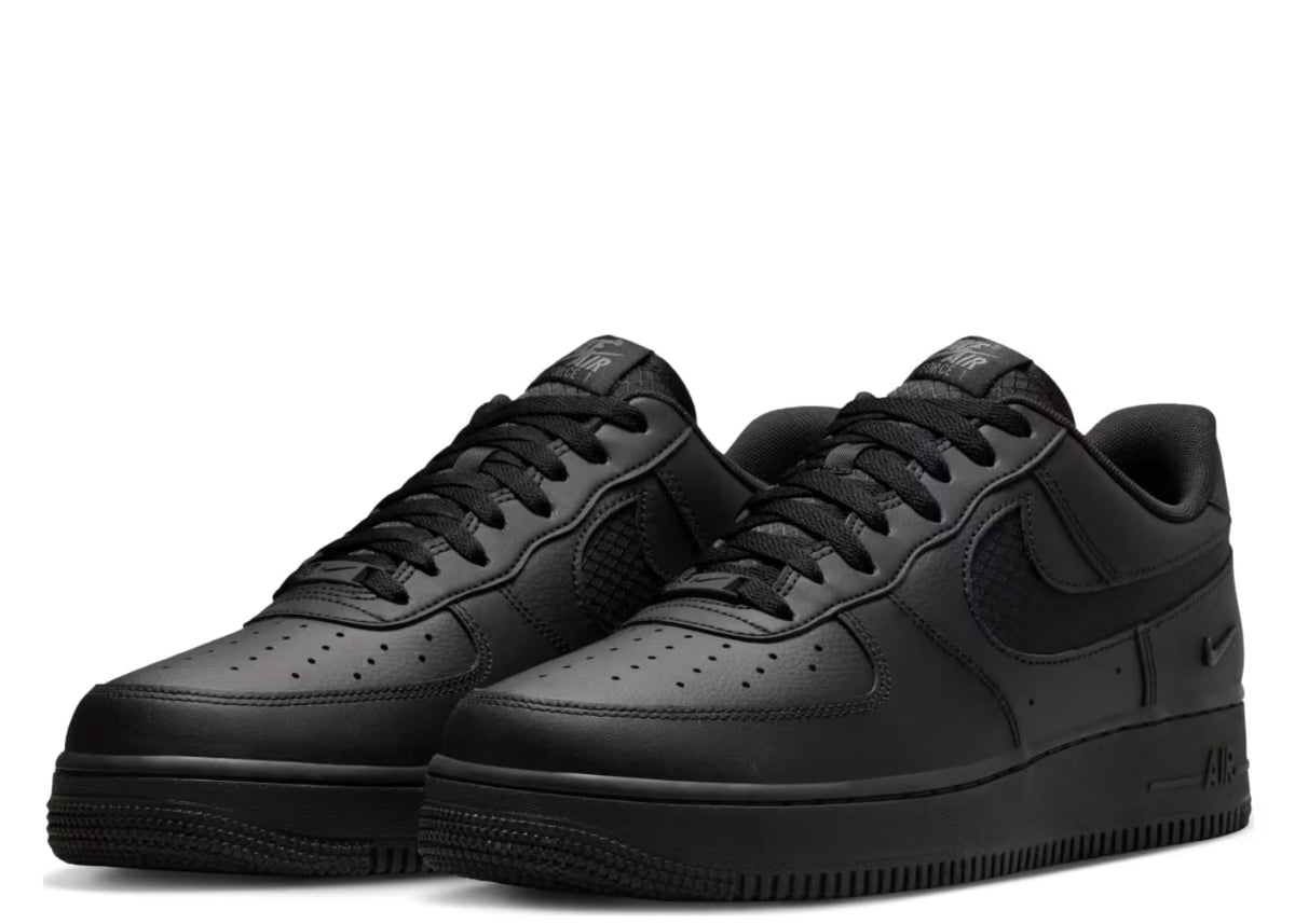 Nike Air Force 1 Low SE Triple Black Ripstop