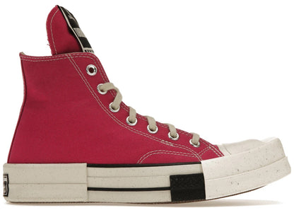 Converse TURBODRK Laceless Chuck Taylor All Star 70 Hi Rick Owens DRKSHDW Cactus Flower Pink