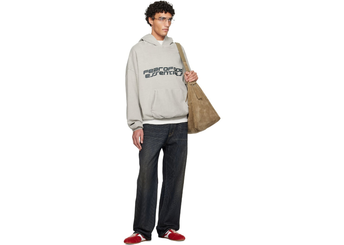 Fear of God Essentials 90's Hoodie Smoke Grey