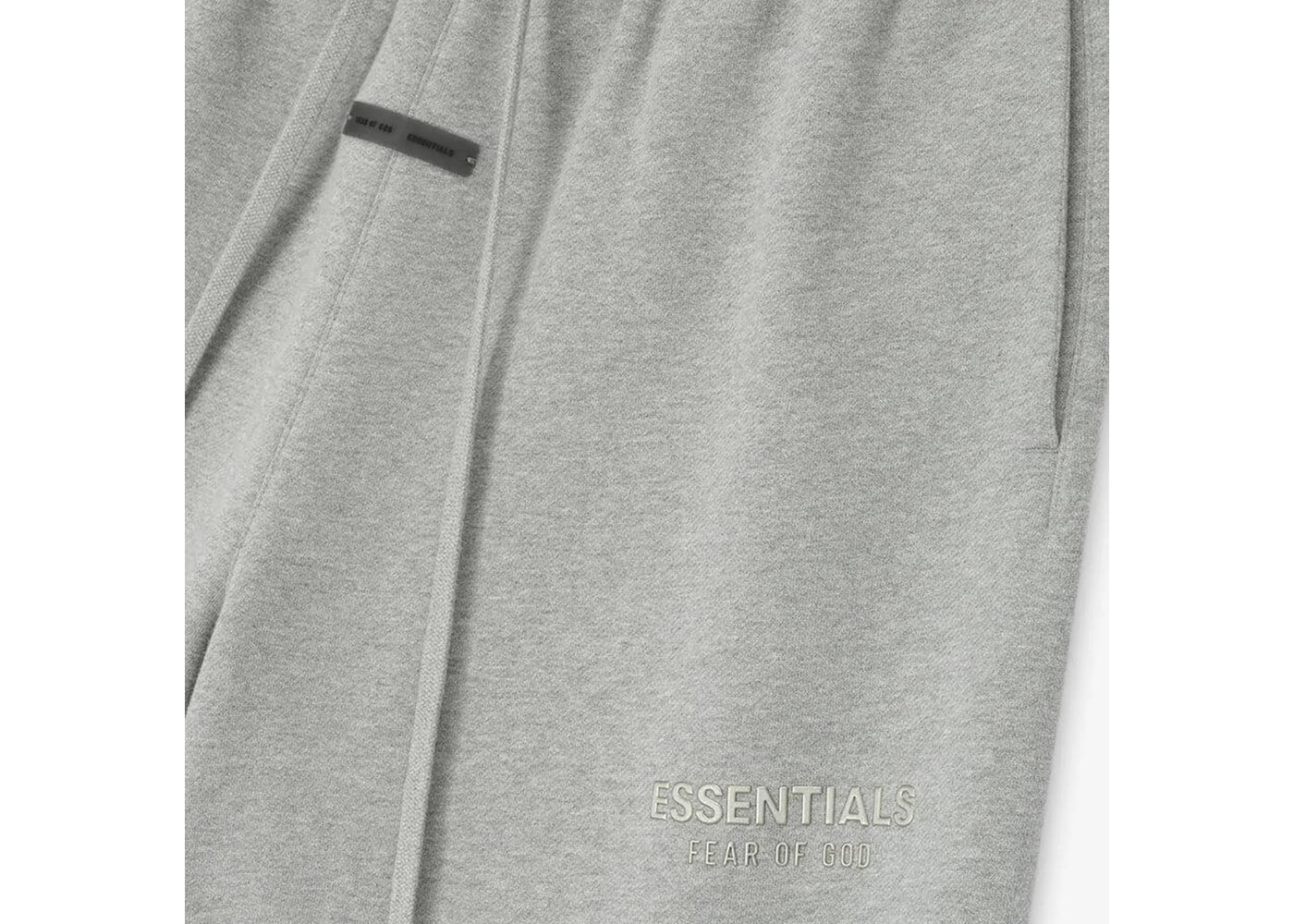 Fear of God Essentials Classic Fleece Sweatshort Concrete Heather