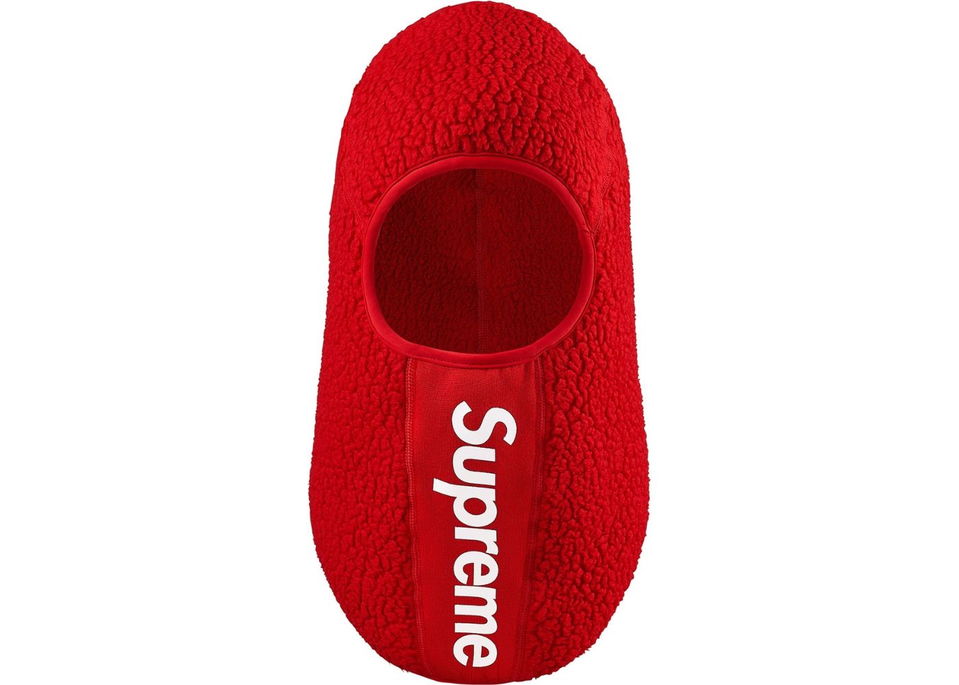 Supreme Polartec Deep Pile Balaclava Red
