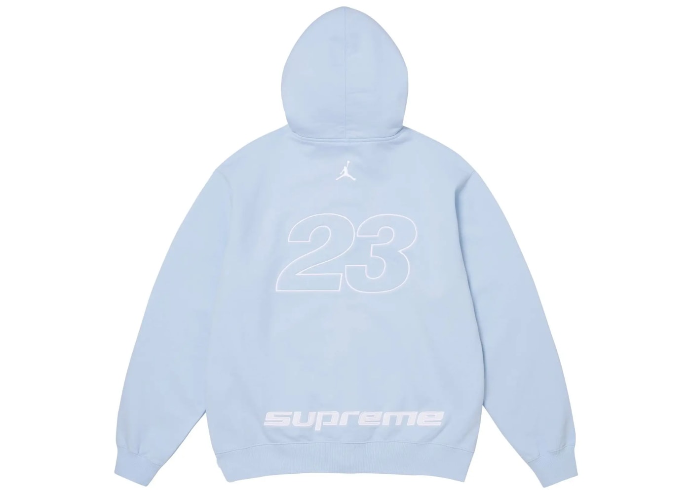 Supreme Jordan Zip Up Hoodie (SS26) Light Blue