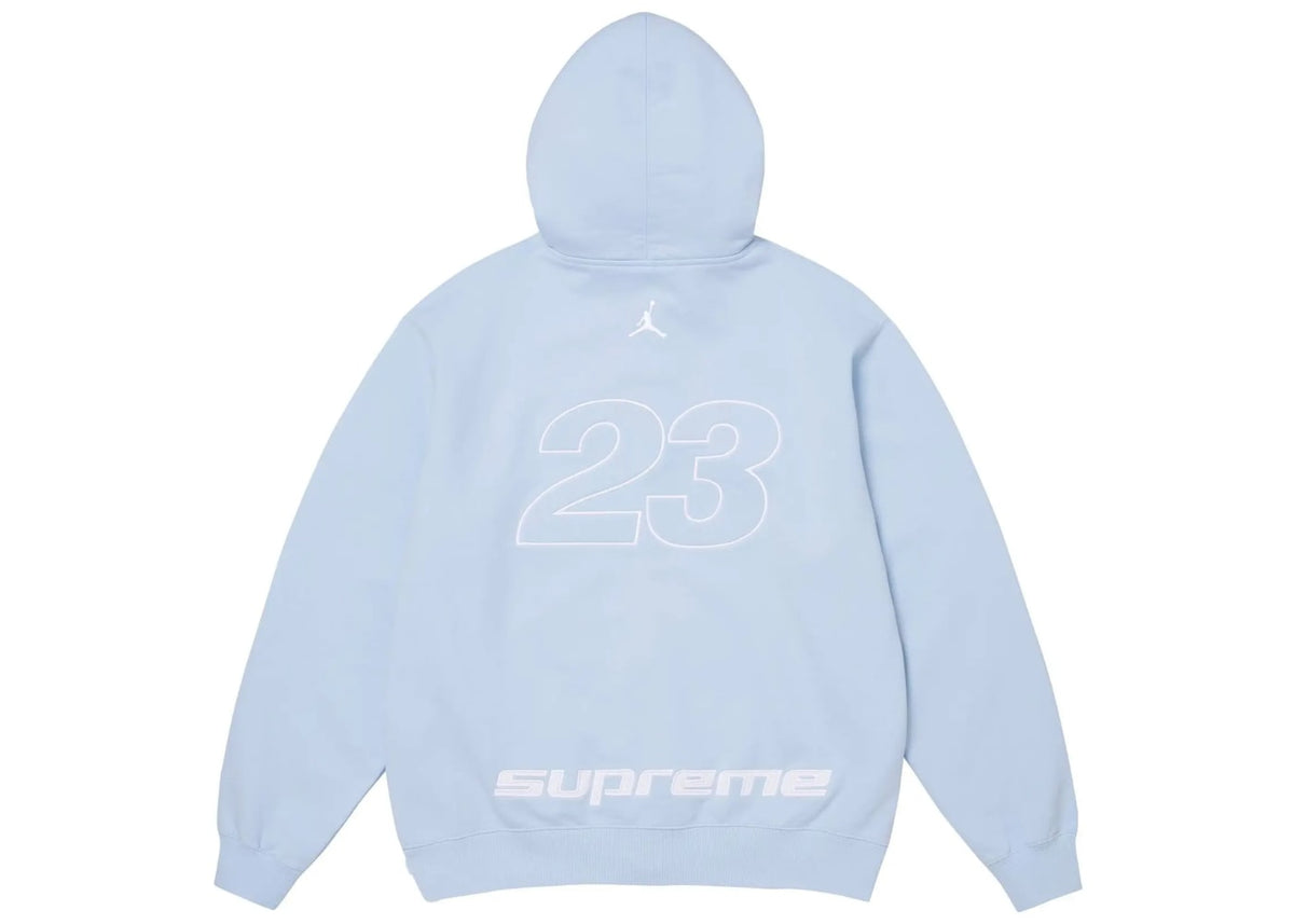 Supreme Jordan Zip Up Hoodie (SS26) Light Blue