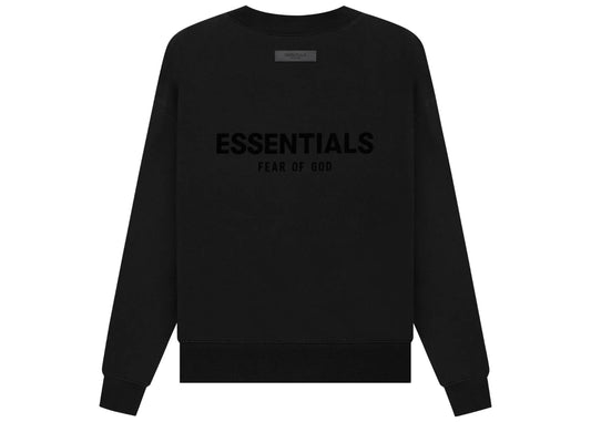 Fear of God Essentials Crewneck Stretch Limo Black