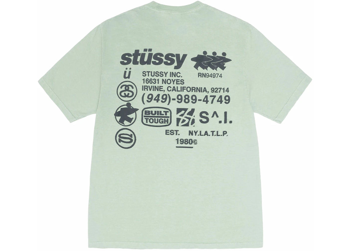Stussy DNA Pigment Dyed Tee Granite