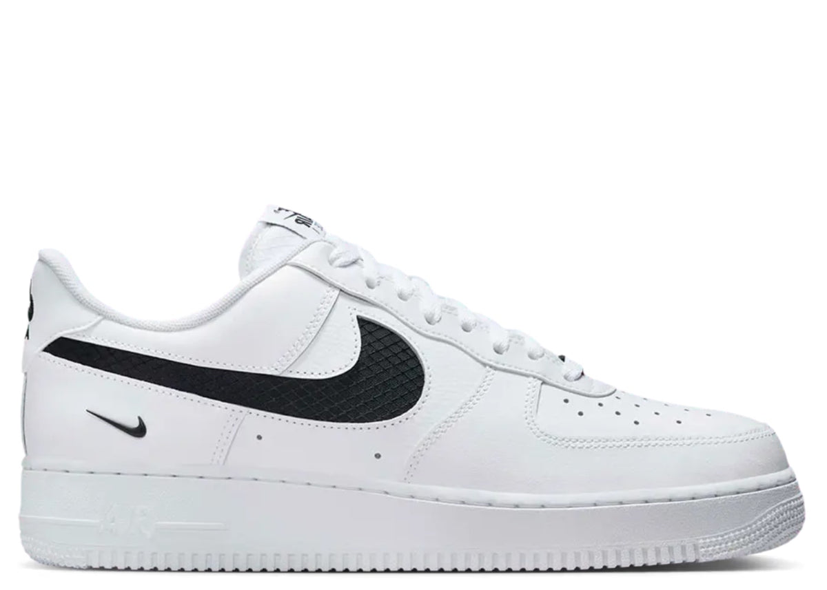 Nike Air Force 1 Low SE Nylon Swoosh White Black