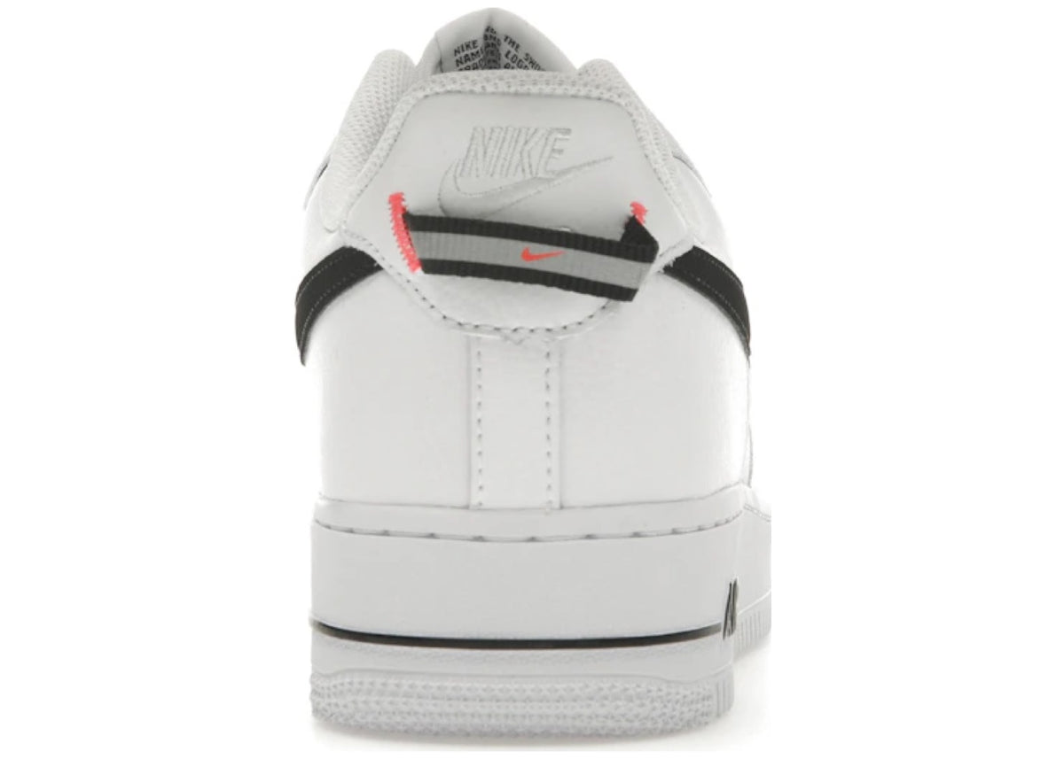 Nike Air Force 1 Low '07 LV8 White Black Bright Crimson