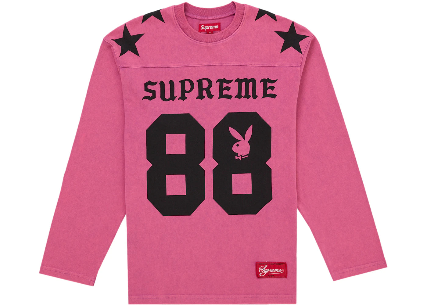 Supreme Playboy L/S Football Top Pink