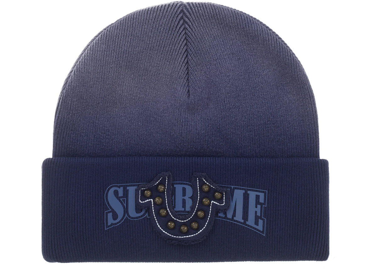 Supreme True Religion Beanie (FW25) Blue Navy
