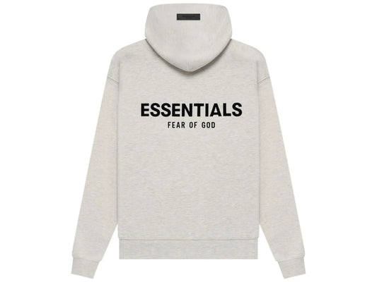 Fear of God Essentials Hoodie Light Oatmeal Grey
