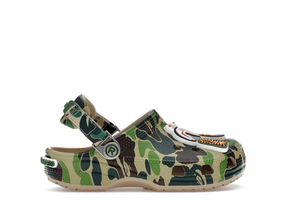 Crocs Classic Clog A Bathing Ape ABC Camo Green (Kids)