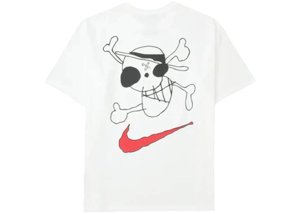 Nike x One Piece Graphic T-Shirt White