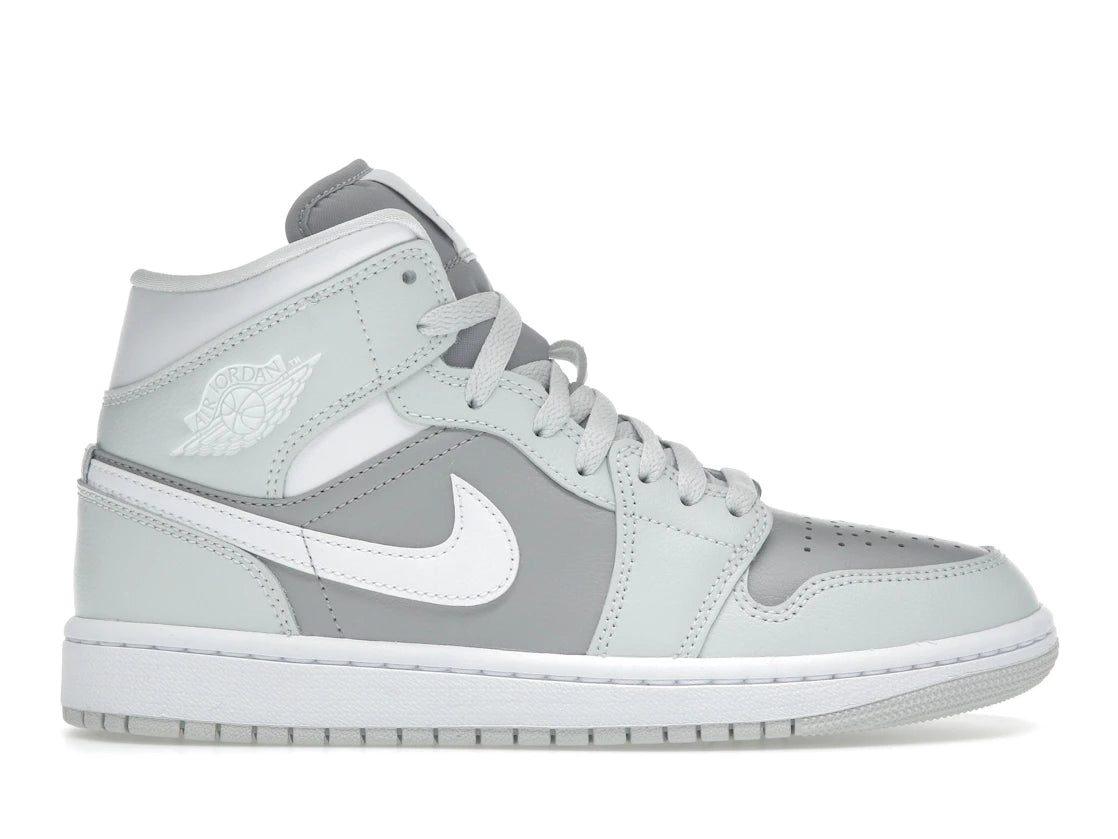 Jordan 1 Mid Photon Dust Atmosphere Grey (Women's)