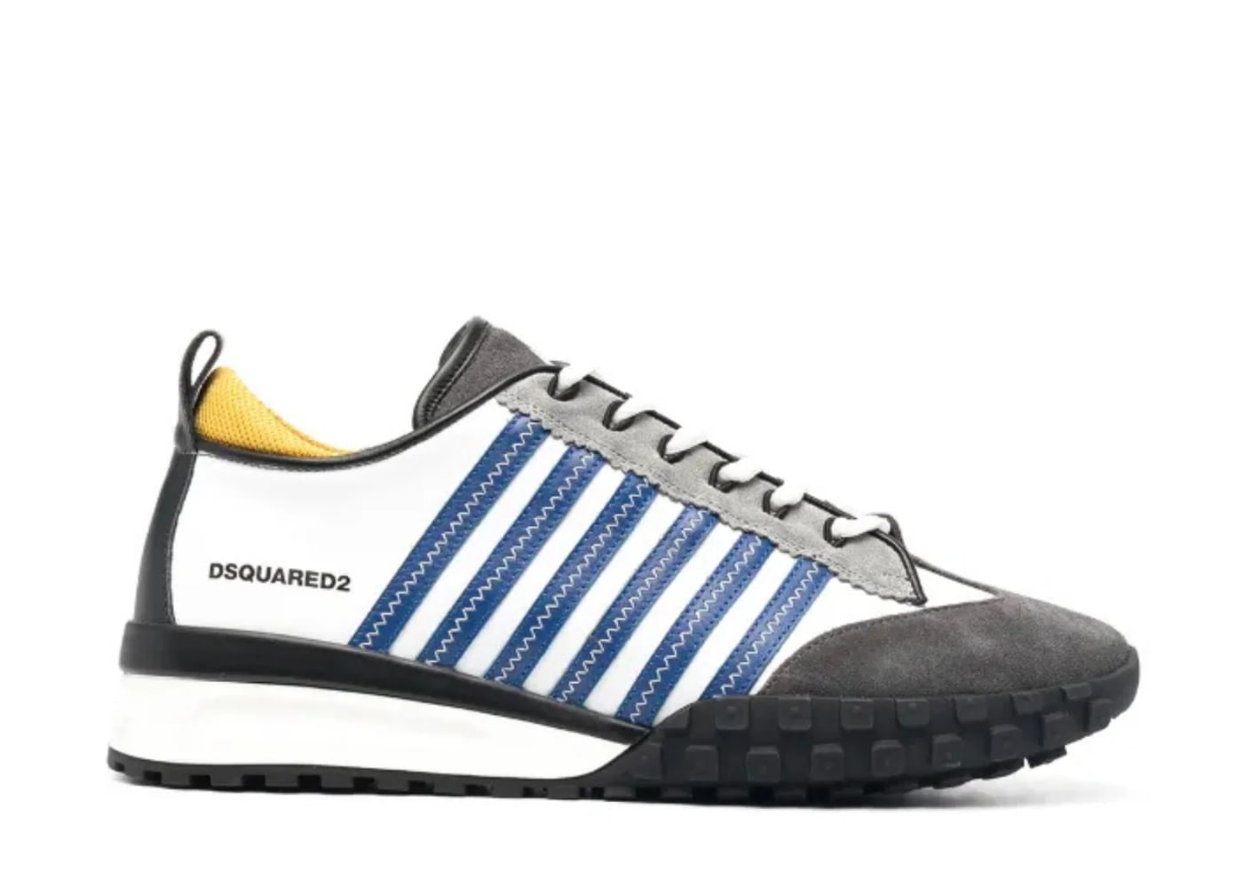 Dsquared2 Stripe Legend Sneakers White Blue Black