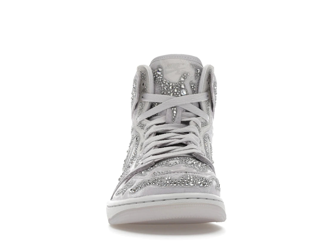 Jordan 1 Retro High OG Swarovski Vast Grey (Women's)