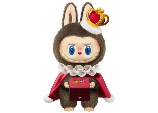 Pop Mart The Monsters Labubu Let's Checkmate Series-Vinyl Plush Doll Brown