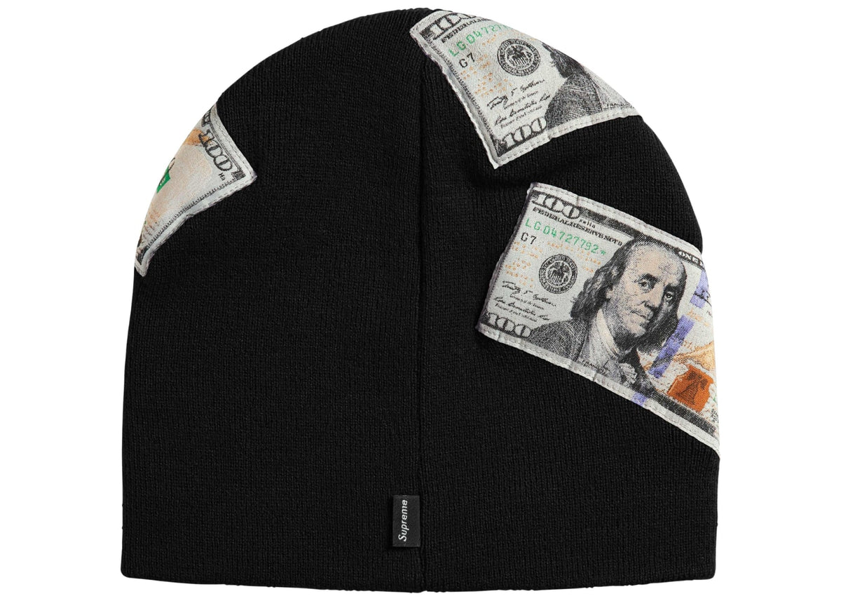 Supreme Money Beanie Black