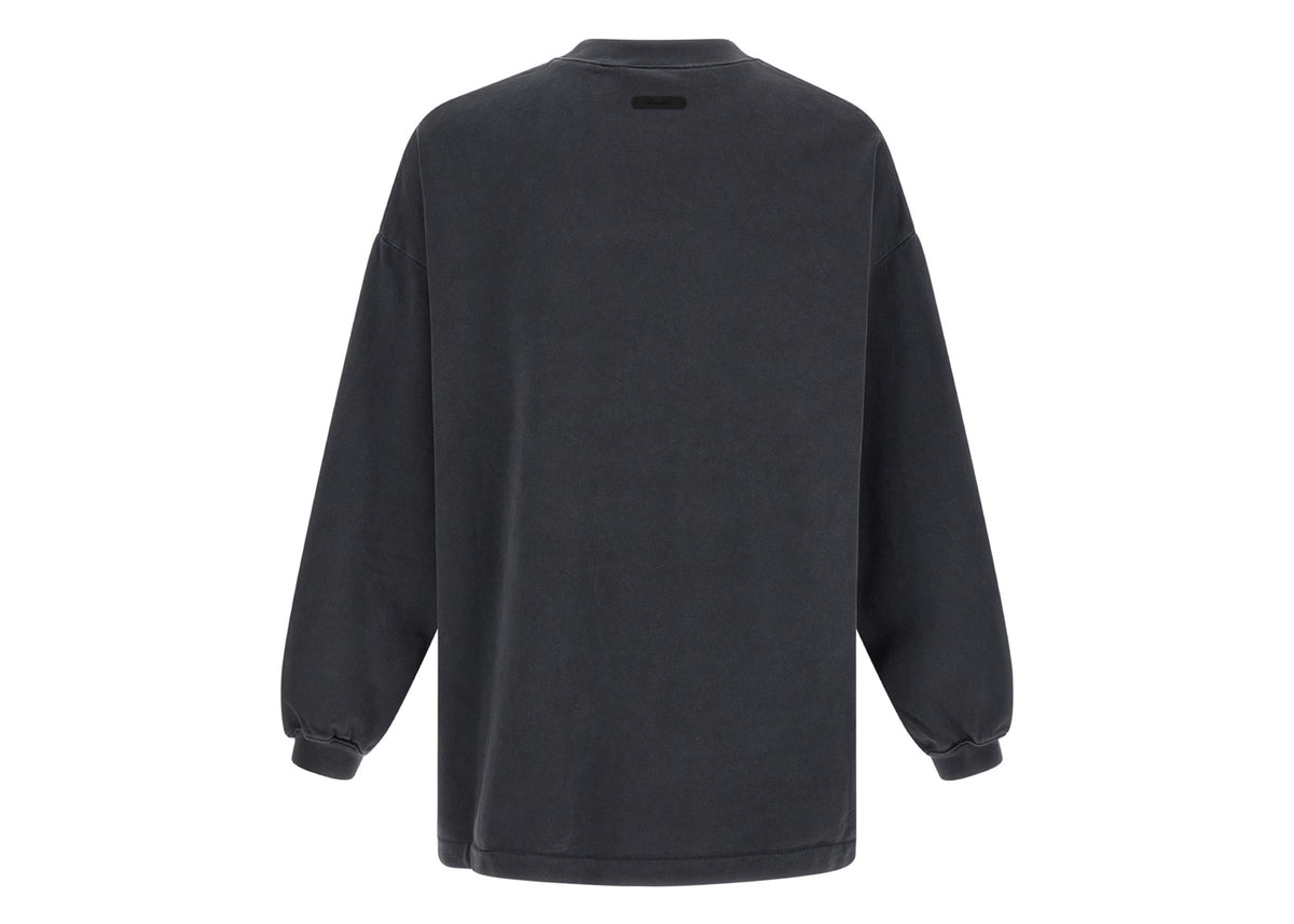 Fear of God Essentials 90's Long-Sleeve Tee Faded Iron Grey