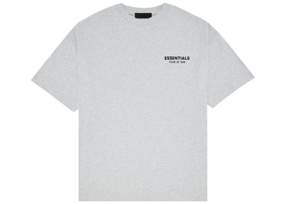 Fear of God Essentials Jersey Crewneck T-Shirt Light Heather Gray