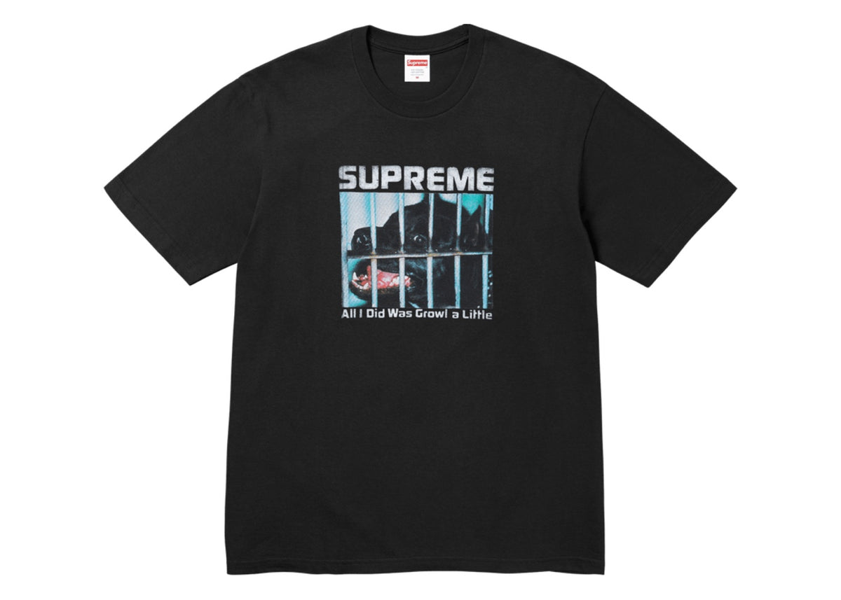 Supreme Growl Tee 'Black'