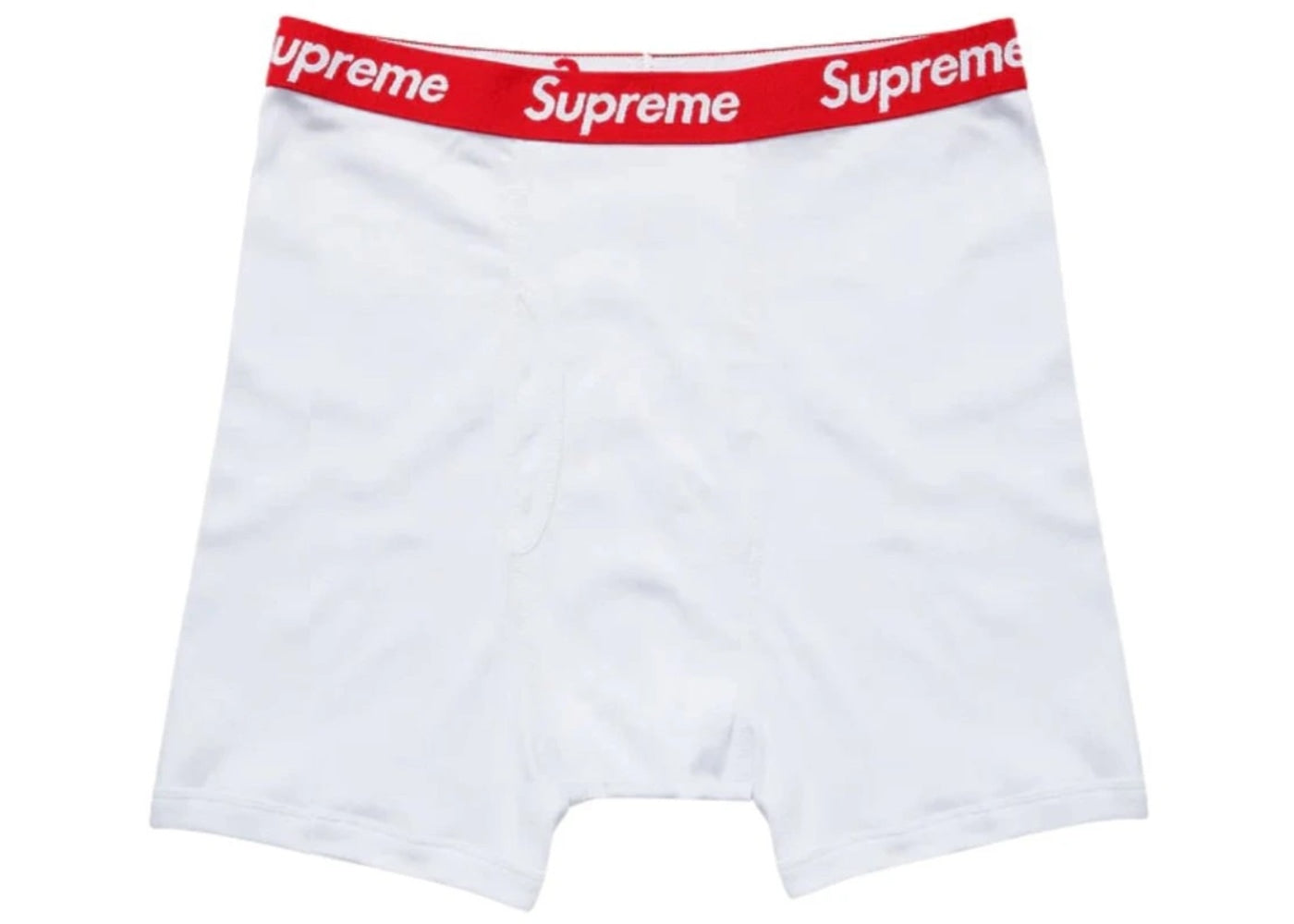 Supreme Hanes Boxer Briefs (1 Piece) White Boxerky