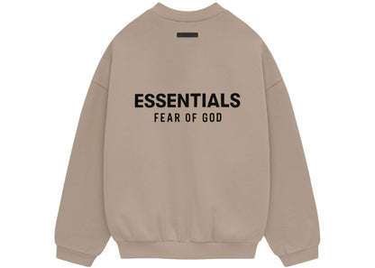 Fear of God Essentials Fleece Crewneck Desert Sand