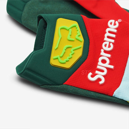 Supreme Honda Fox Racing Gloves Green Moss (FW19)