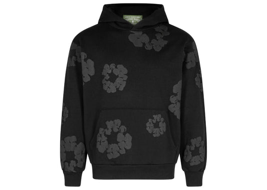 Denim Tears Mono Wreath Hoodie Black