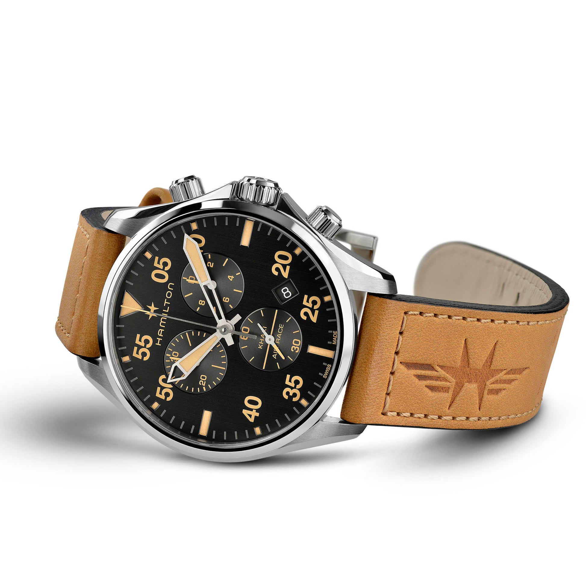 Hamilton Khaki Aviation Khaki Pilot Chrono Quartz | H76722531