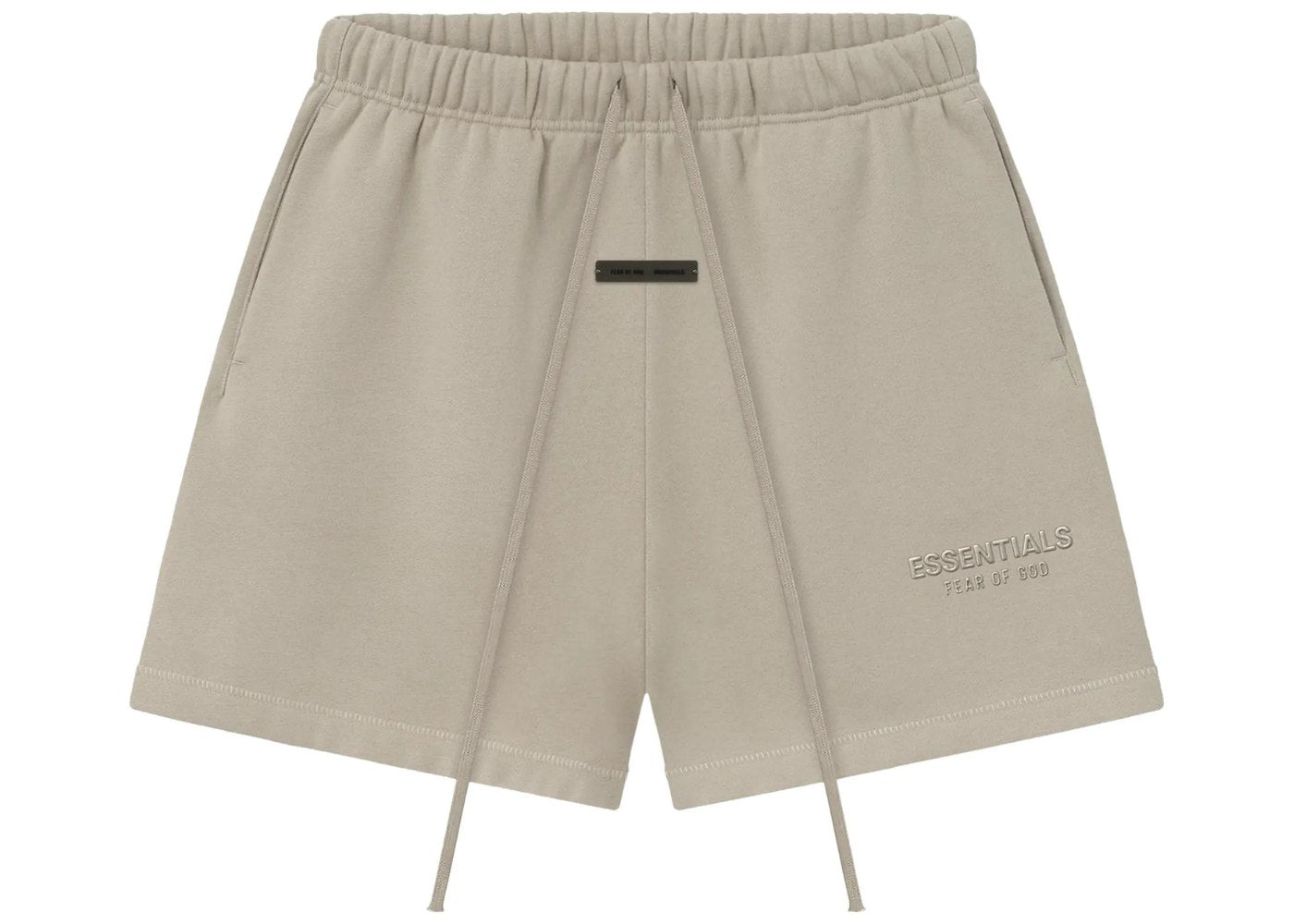Fear of God Essentials Soccer Fleece Shorts Timber