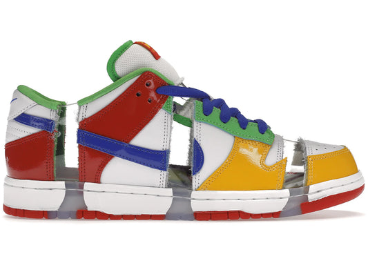 Nike SB Dunk Low Sandy Bodecker Ebay Multi Red Yellow