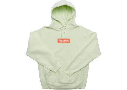 Supreme Box Logo Hooded Sweatshirt (FW17) Pale Lime