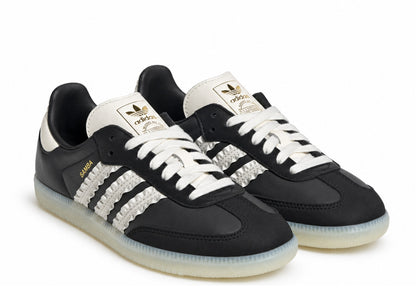 adidas Samba Ruffle Stripes Pack Black Off White (Women's)