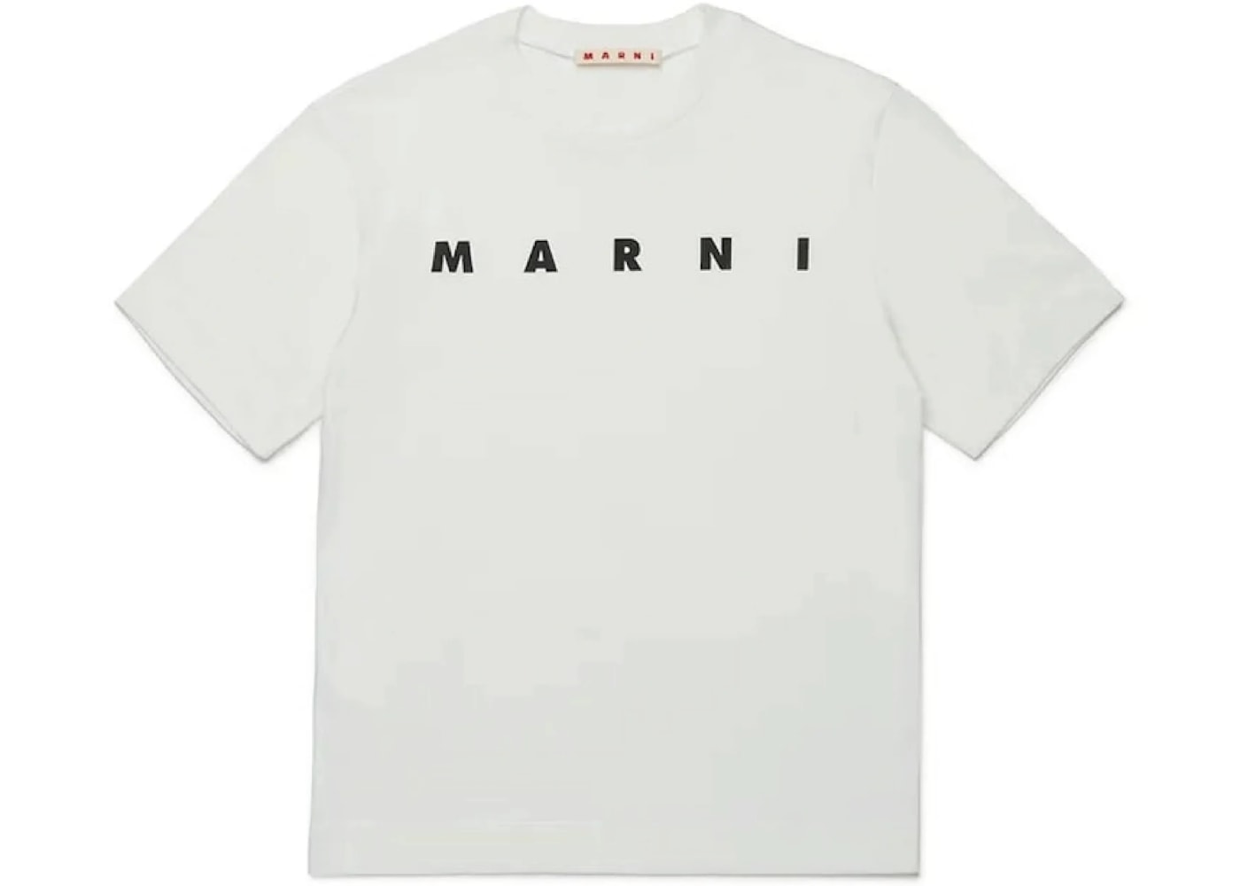 Marni MT135U Logo T-shirt White 