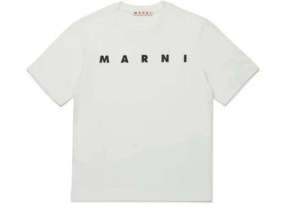 Marni MT135U Logo T-shirt White 