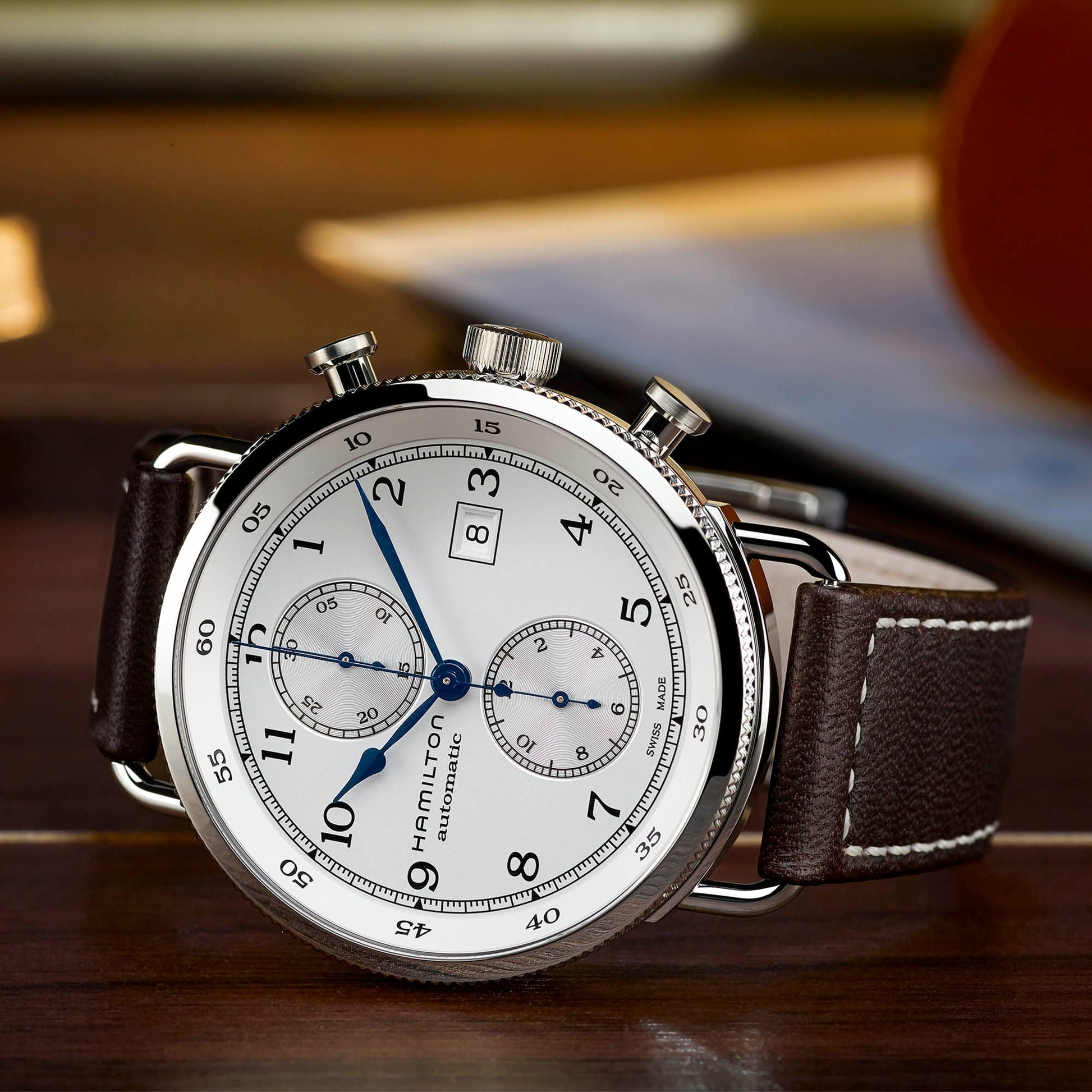 Hamilton Khaki Navy Pioneer Auto Chrono | H77706553
